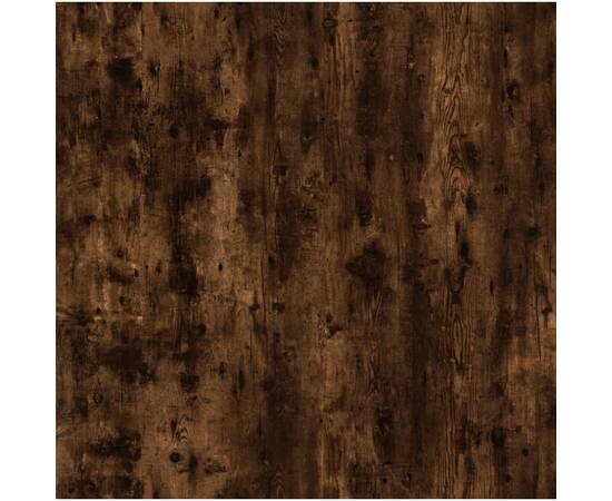 Masă laterală, stejar fumuriu, 50x46x35 cm, lemn compozit, 9 image