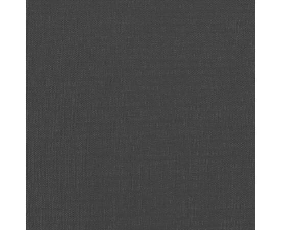 Pat box spring cu saltea, negru, 160x200 cm, textil, 9 image