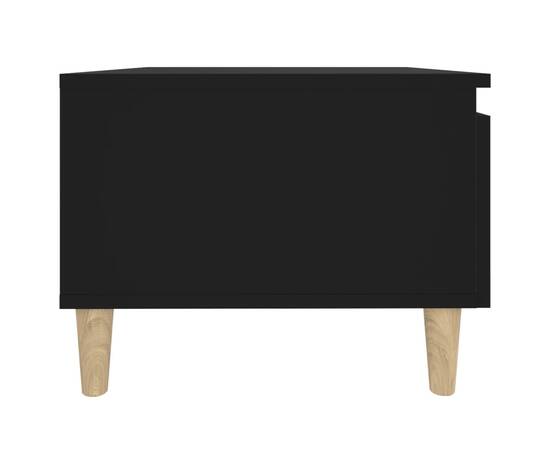 Masă laterală, negru, 50x46x35 cm, lemn compozit, 8 image