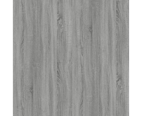 Birou, gri sonoma, 100x49x75 cm, lemn prelucrat, 10 image