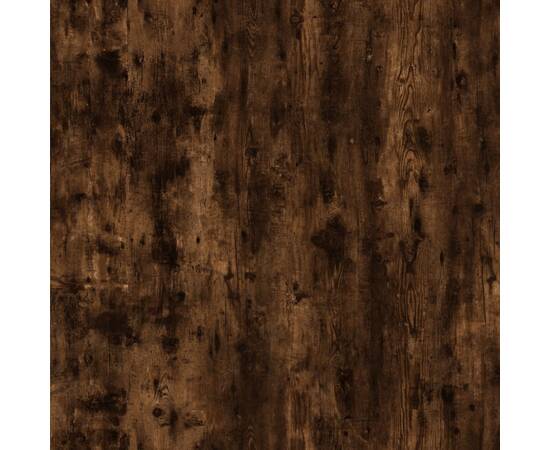 Birou, stejar fumuriu, 100x49x75 cm, lemn prelucrat, 10 image