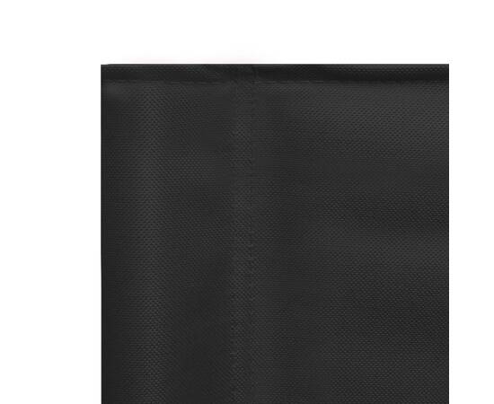 Scaune de regizor, 2 buc., negru, oțel, 7 image