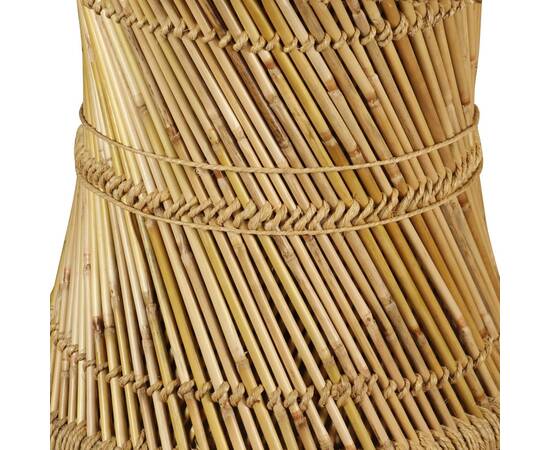 Măsuță de cafea bambus octogonal 60x60x45 cm, 8 image