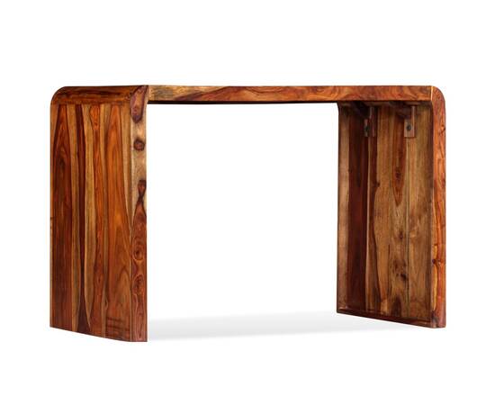 Servantă / birou lemn masiv de palisandru maro, 6 image