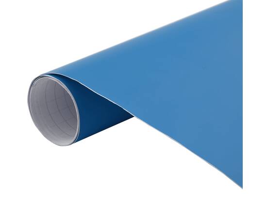 Folii auto, 2 buc., albastru mat, 100x150 cm + 50x150 cm