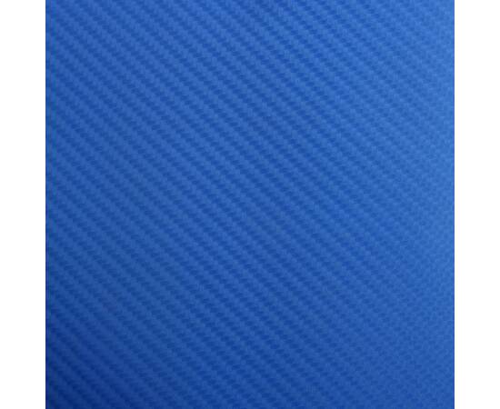 Folii auto 4d, 2 buc., albastru, 100x150 cm + 50x150 cm, 4 image