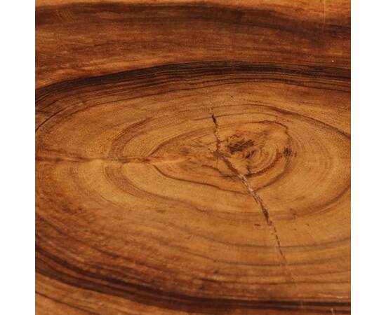 Măsuță de cafea, 60 x 55 x 25 cm, lemn masiv de acacia, 2 image