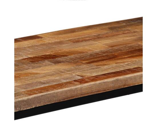 Masă consolă, lemn masiv de tec reciclat, 90 x 30 x 76 cm, 10 image