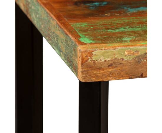 Masă de bar, 60 x 60 x 107 cm, lemn masiv reciclat, 3 image