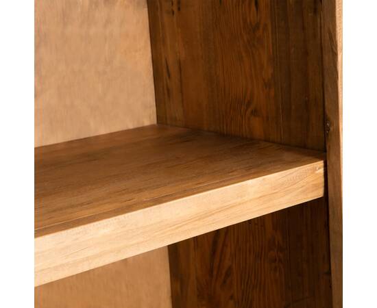 Dulap lateral baie, lemn masiv de pin reciclat  59x32x80 cm, 2 image