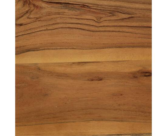 Masă de bucătărie, lemn masiv de acacia, 75 x 75 x 76 cm, 4 image