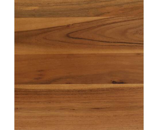 Masă de bucătărie, lemn masiv de acacia, 75 x 75 x 76 cm, 5 image