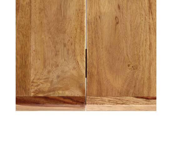 Masă de bucătărie, 160x80x75 cm, lemn masiv de sheesham, 6 image