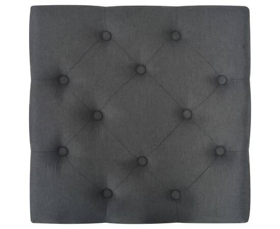 Taburet, gri închis, 60 x 60 x 36 cm, poliester, 5 image