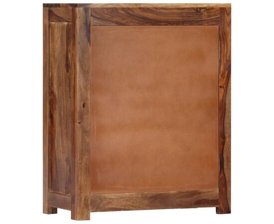 Dulap lateral, 60 x 30 x 75 cm, lemn masiv de sheesham, 4 image