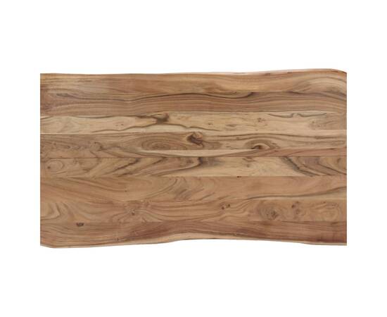 Masă de bucătărie, 140 x 80 x 76 cm, lemn masiv de acacia, 4 image