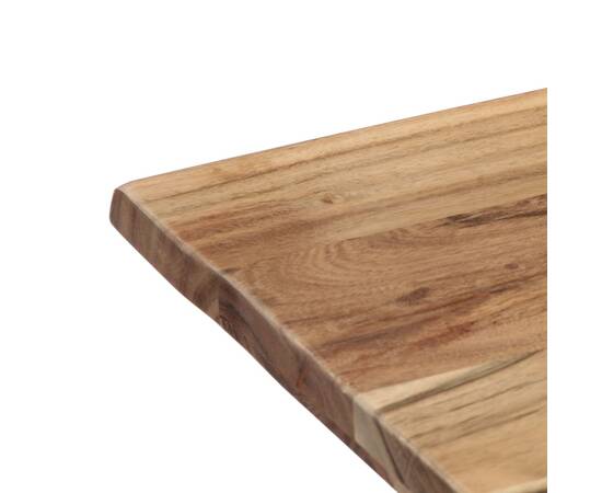 Masă de bucătărie, 140 x 80 x 76 cm, lemn masiv de acacia, 5 image