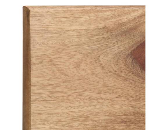 Rafturi de perete, 2 buc., 58x26x20 cm, lemn masiv de sheesham, 6 image