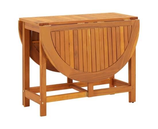 Masă de grădină, 130 x 90 x 72 cm, lemn masiv de acacia, 5 image