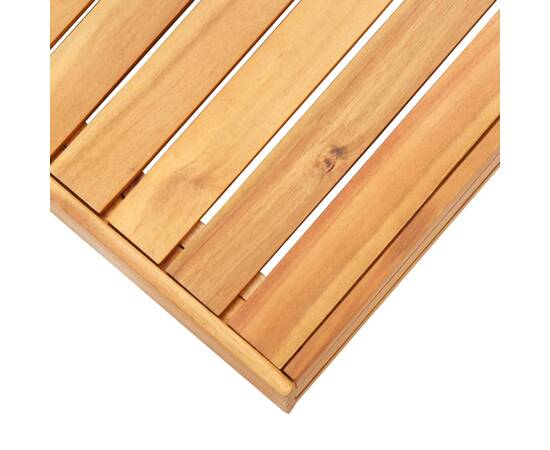 Masă modulară, 1 buc., lemn masiv de acacia, 4 image