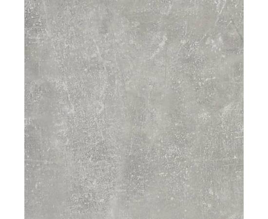 Pantofar, gri beton, 150x35x45 cm, lemn prelucrat, 8 image