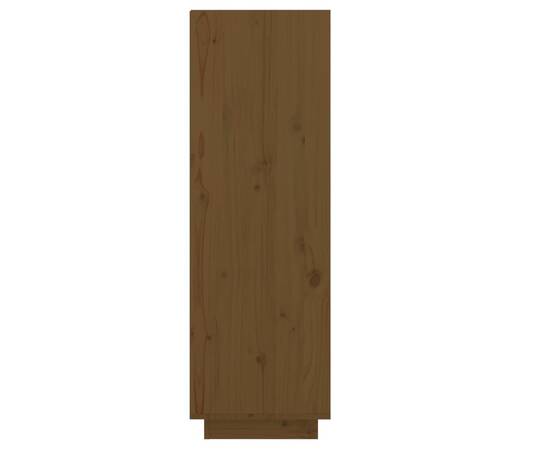 Pantofar, maro miere, 34x30x105 cm, lemn masiv de pin, 4 image