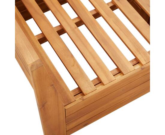 Canapea colț modulară cu perne, 1 buc., lemn masiv de acacia, 6 image