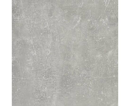 Pantofar, gri beton, 40x36x105 cm, lemn prelucrat, 8 image