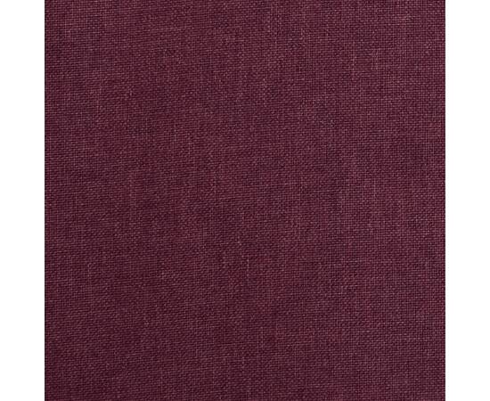 Fotoliu de masaj rabatabil vertical, violet, material textil, 7 image