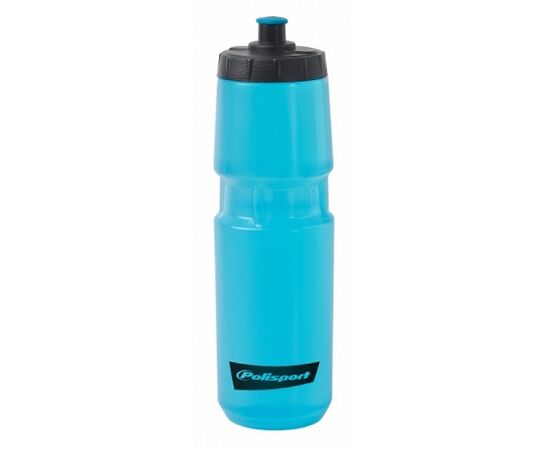 Bidon hidratare POLISPORT Colours 800 ml - albastru transparent