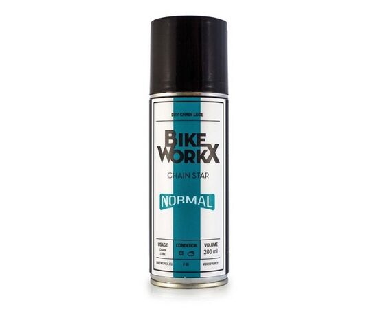 Lubrifiant lanț BIKEWORKX Chain Star Normal - spray 200 ml