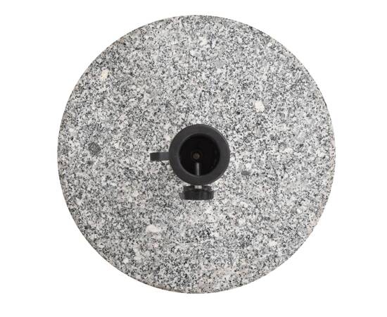 Suport umbrelă de soare, granit, rotund, 20 kg, 3 image