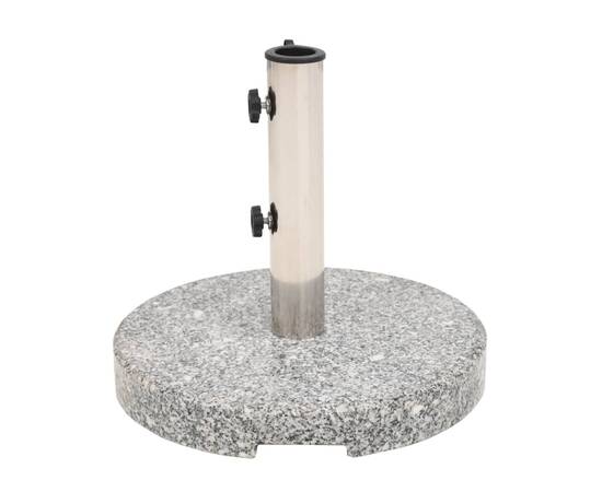 Suport umbrelă de soare, granit, rotund, 20 kg, 2 image