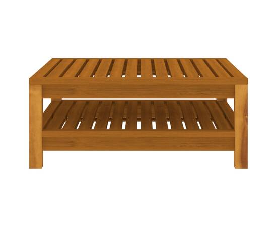 Set mobilier grădină perne gri închis, 3 piese, lemn acacia, 11 image