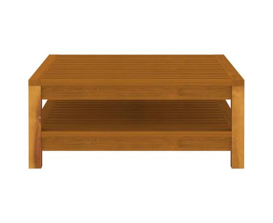 Set mobilier grădină perne gri închis, 3 piese, lemn acacia, 10 image