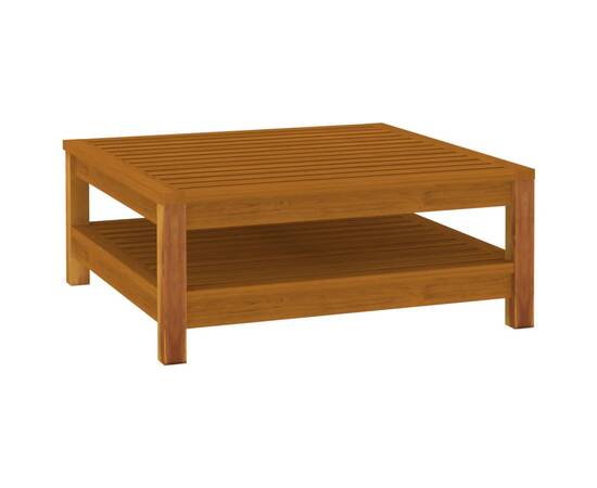 Set mobilier grădină perne gri închis, 3 piese, lemn acacia, 9 image