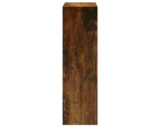 Pantofar, stejar fumuriu, 63x24x81 cm, lemn compozit, 5 image