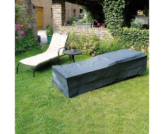 Nature husă mobilier de grădină pentru scaune rabatabile, 205x78x40 cm, 2 image