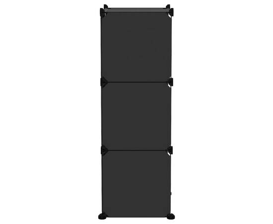 Organizator cub de depozitare, 6 cuburi, negru, pp, 4 image