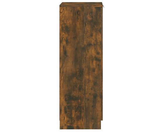 Pantofar, stejar fumuriu, 30x35x100 cm, lemn compozit, 7 image