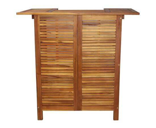 Masă de bar, 110 x 50 x 105 cm, lemn masiv de acacia, 4 image