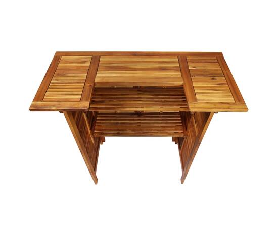 Masă de bar, 110 x 50 x 105 cm, lemn masiv de acacia, 6 image