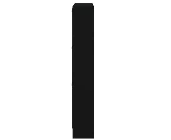 Pantofar, negru, 59x17x108 cm, lemn compozit, 7 image