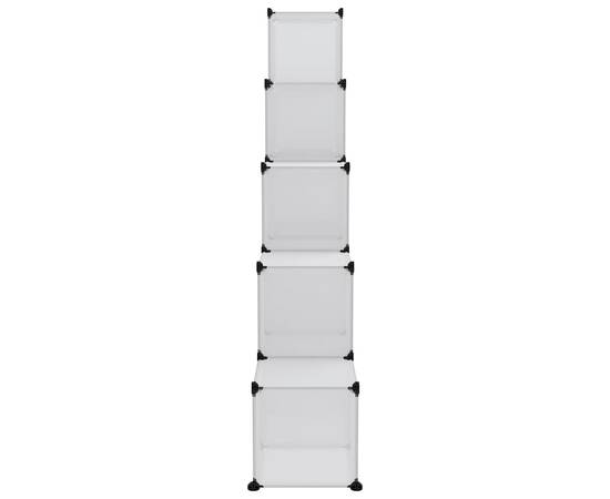 Organizator cub de depozitare cu uși, 15 cuburi, transparent pp, 5 image