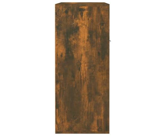 Pantofar, stejar fumuriu, 60x35x84 cm, lemn prelucrat, 7 image