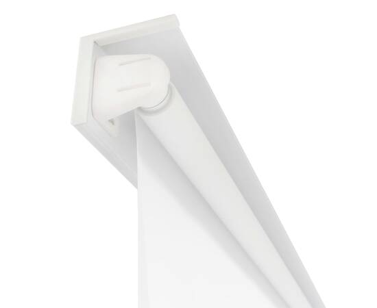 Roletă perdea de duș 140x240 cm alb, 4 image