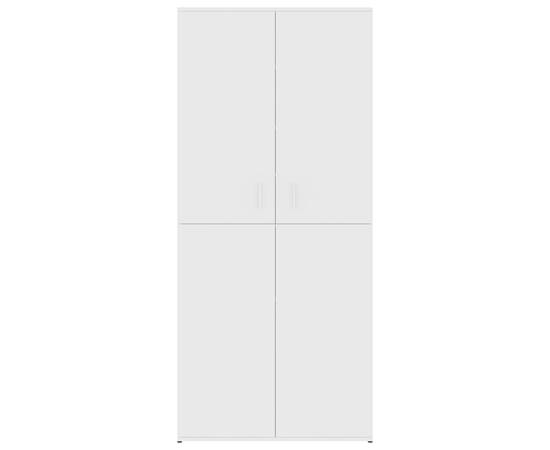 Pantofar, alb, 80 x 39 x 178 cm, pal, 6 image