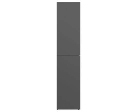 Pantofar, negru, 80 x 39 x 178 cm, pal, 7 image