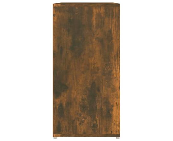 Pantofar, stejar fumuriu, 60x35x70 cm, lemn prelucrat, 8 image