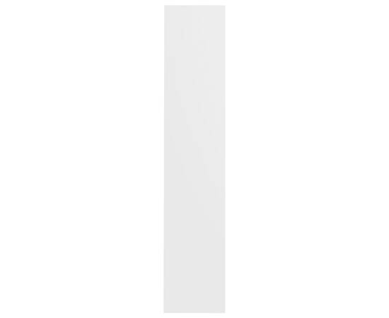 Pantofar de perete, alb, 80x18x90 cm, pal, 5 image